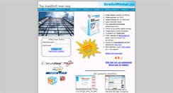 Desktop Screenshot of gratiswinkel.nu